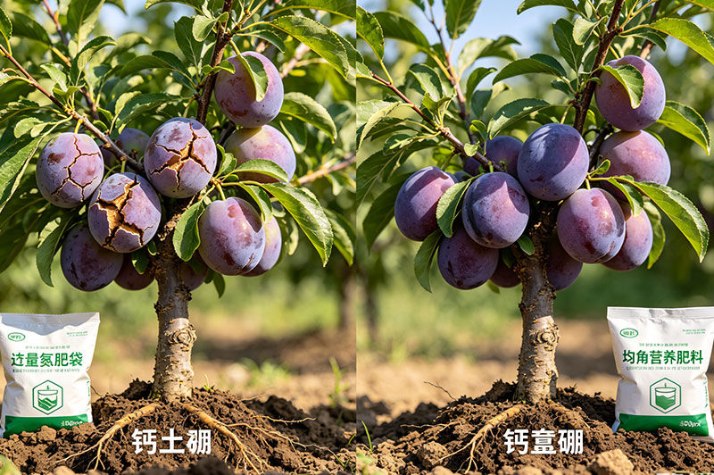 西梅裂果与土壤成分有很大关系