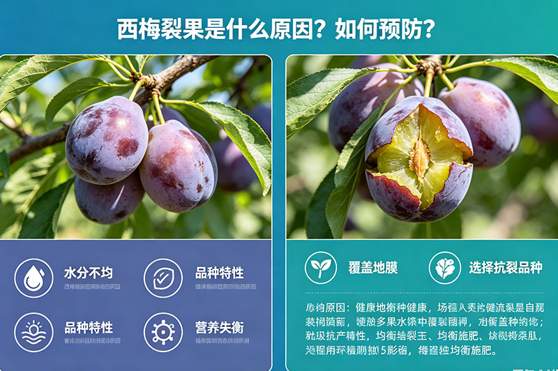 西梅裂果是什么原因？如何预防？