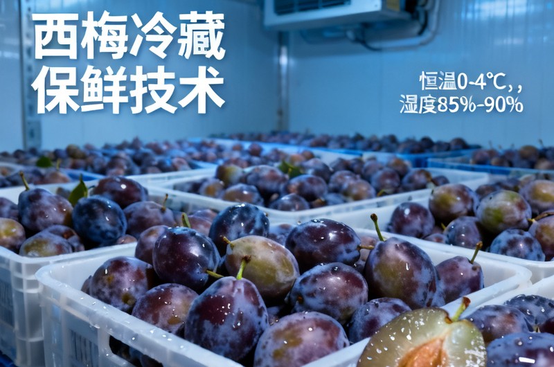 一、鲜食西梅的储存