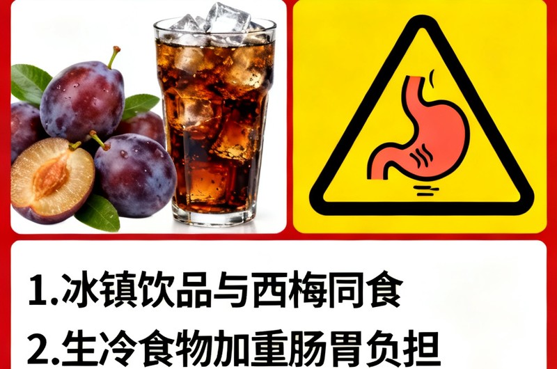 西梅和什么不能一起吃？搭配禁忌 - 西梅的饮食禁忌，记这几点就够了：