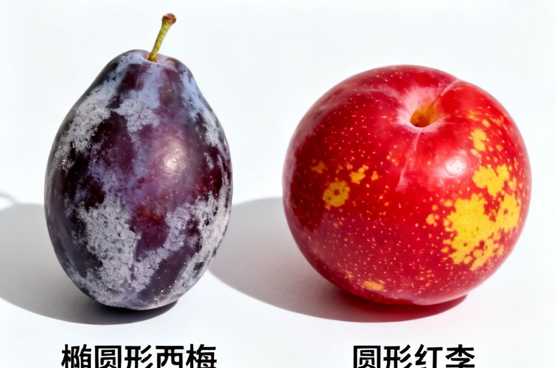 西梅和红李有什么区别？一次说清 - 外观对比