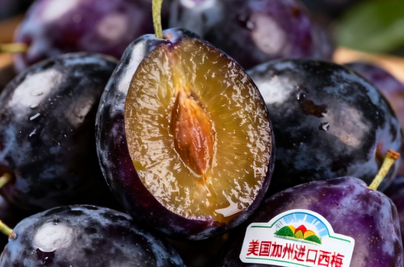 七、特别提醒：反季西梅要小心  国产西梅的正常季节是8-10月，智利西梅是11月-次