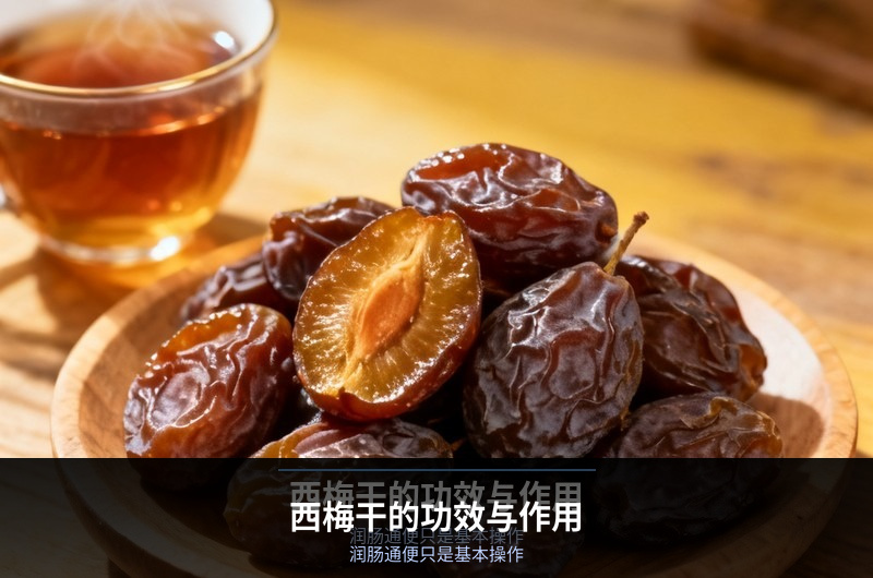 西梅干的功效与作用：润肠通便只是基本操作