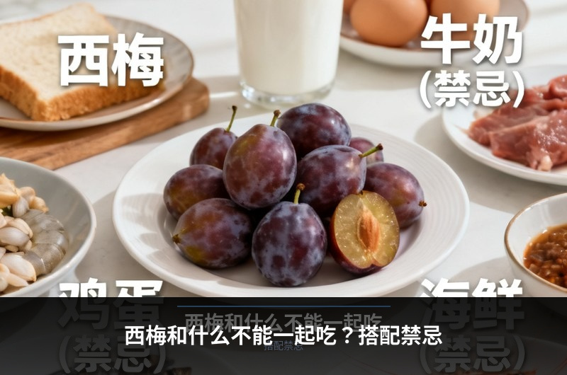 西梅和什么不能一起吃？搭配禁忌