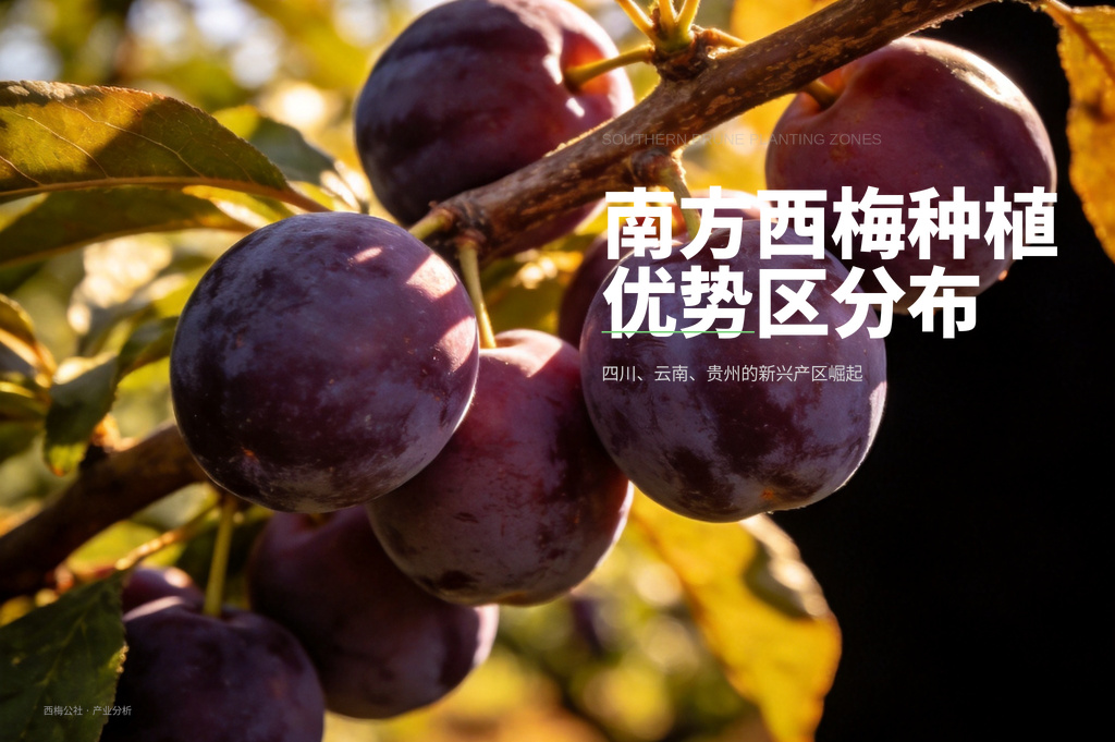 南方西梅种植优势区分布:四川、云南、贵州的新兴产区崛起 南方西梅种植优势区分布 - 产品图