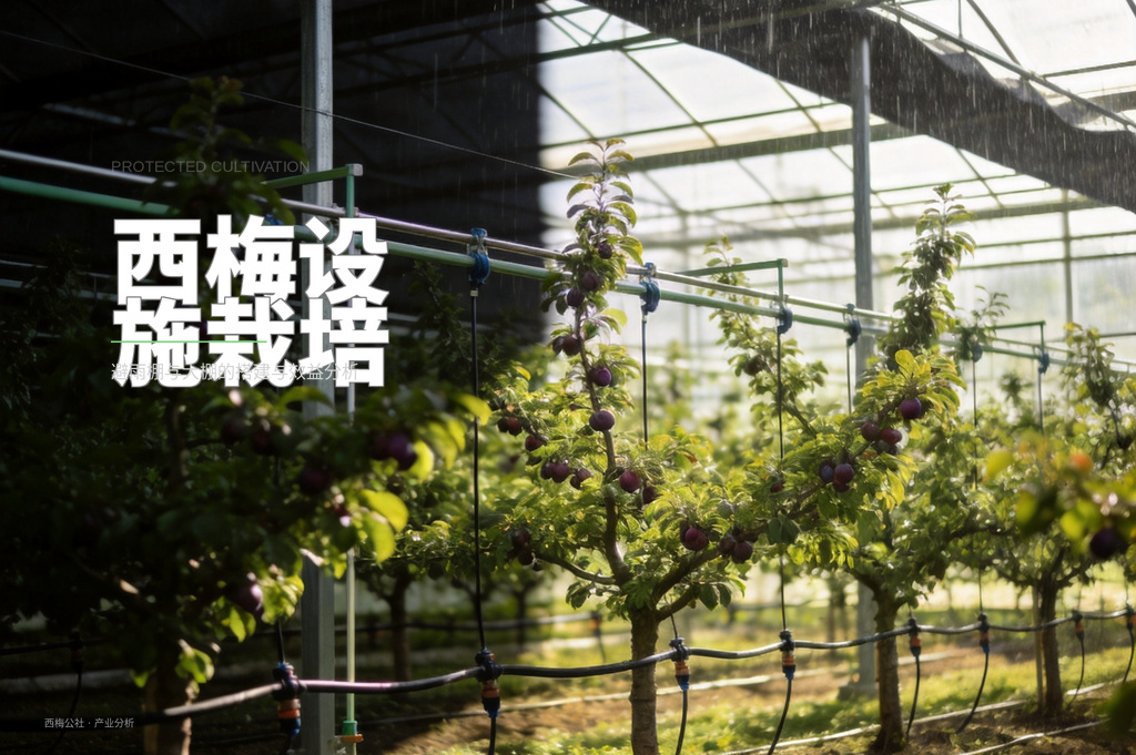 西梅设施栽培：避雨棚与大棚的搭建与效益分析