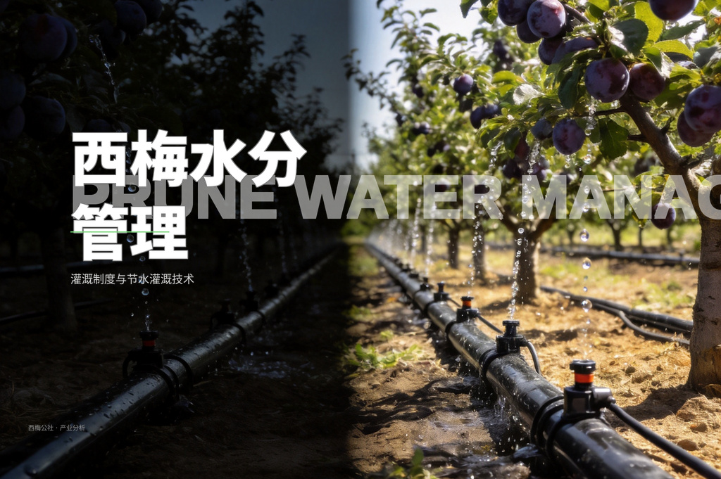 西梅水分管理：灌溉制度与节水灌溉技术