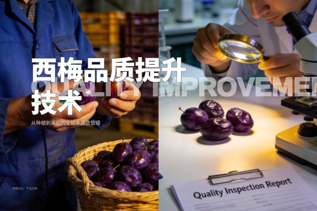 西梅品质提升技术：从种植到采后的全链条品质管理