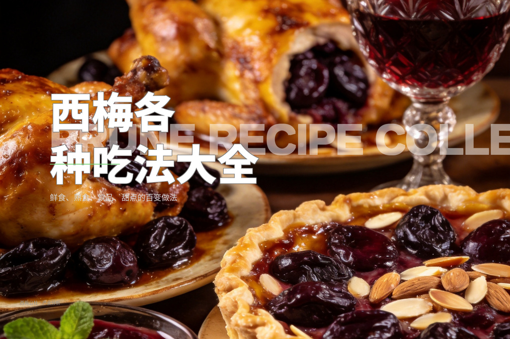 西梅各种吃法大全：鲜食、熟食、饮品、甜点的百变做法