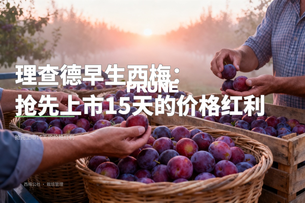 理查德早生西梅：抢占早市的价格优势品种