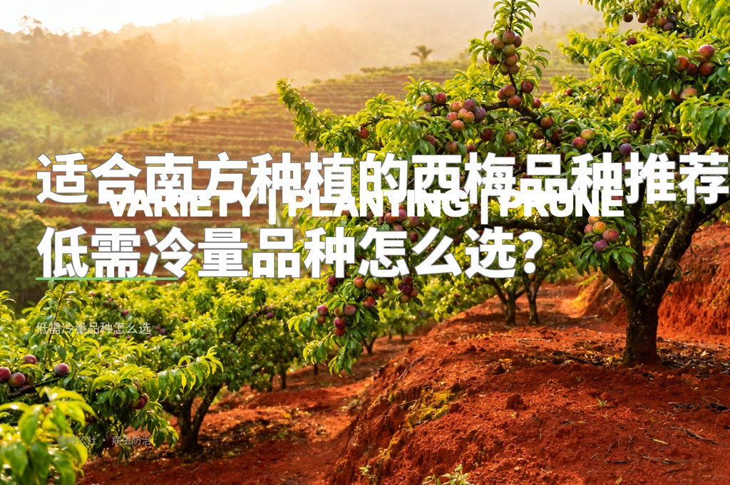 适合南方种植的西梅品种推荐：低需冷量品种选择