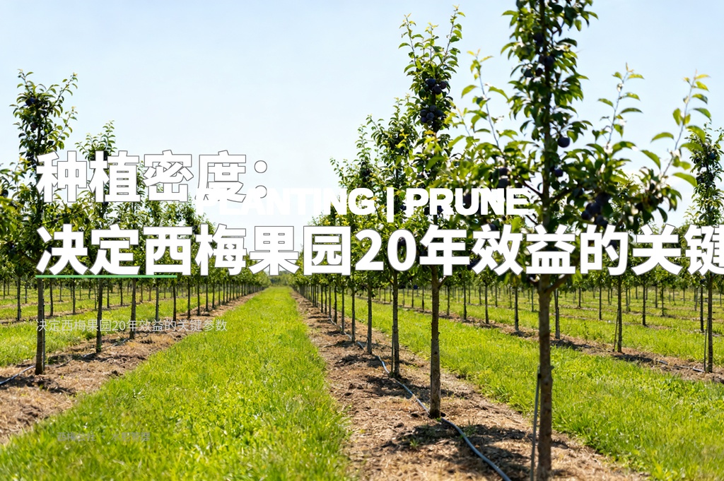 西梅种植密度怎么定：株行距的计算公式与实操