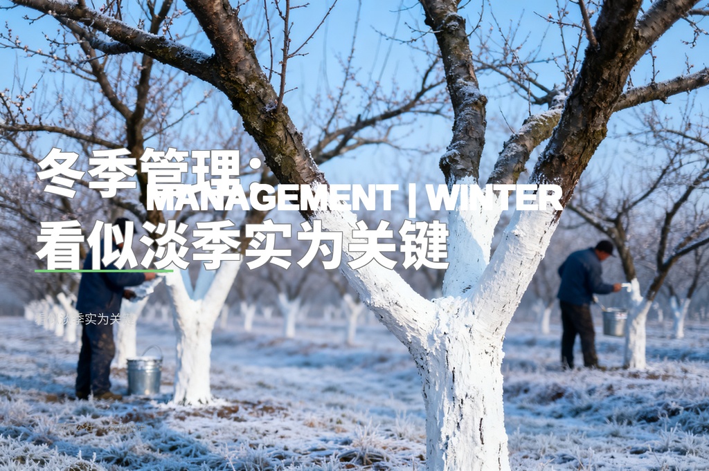 西梅冬季管理：清园、涂白、冬灌三件事