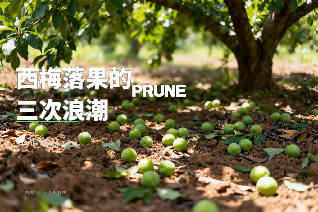 西梅生理落果原因与对策：第二次生理落果最致命
