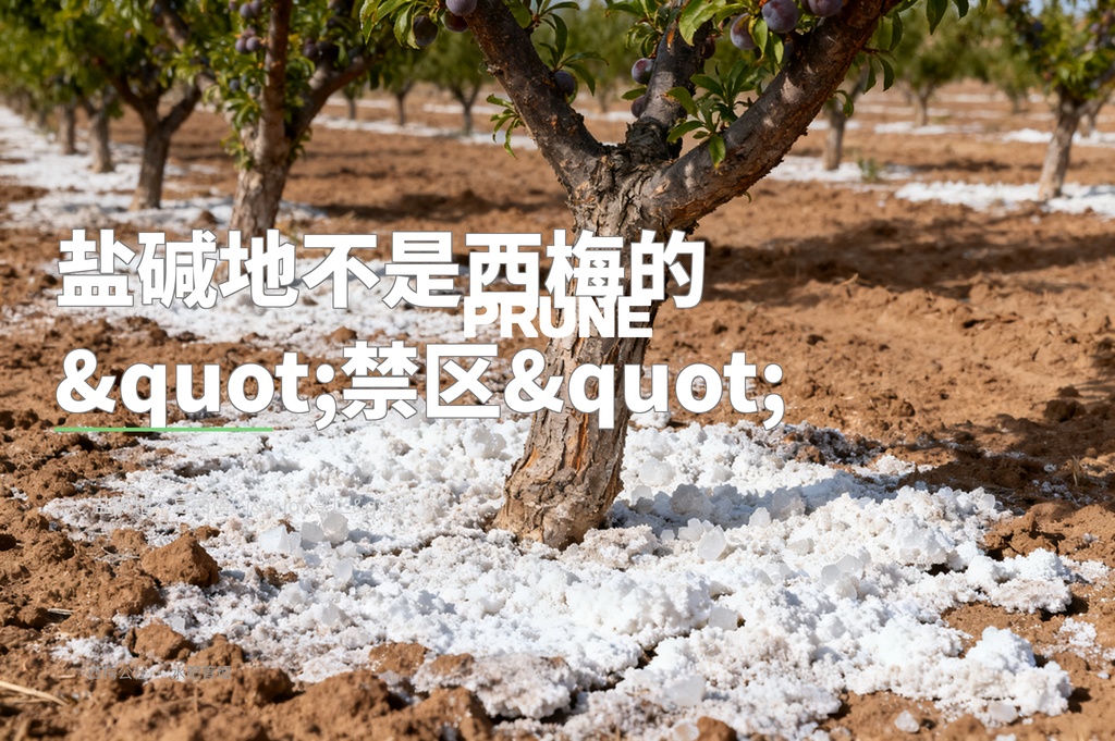 西梅盐碱地种植改良方案：重盐碱地区如何种活西梅