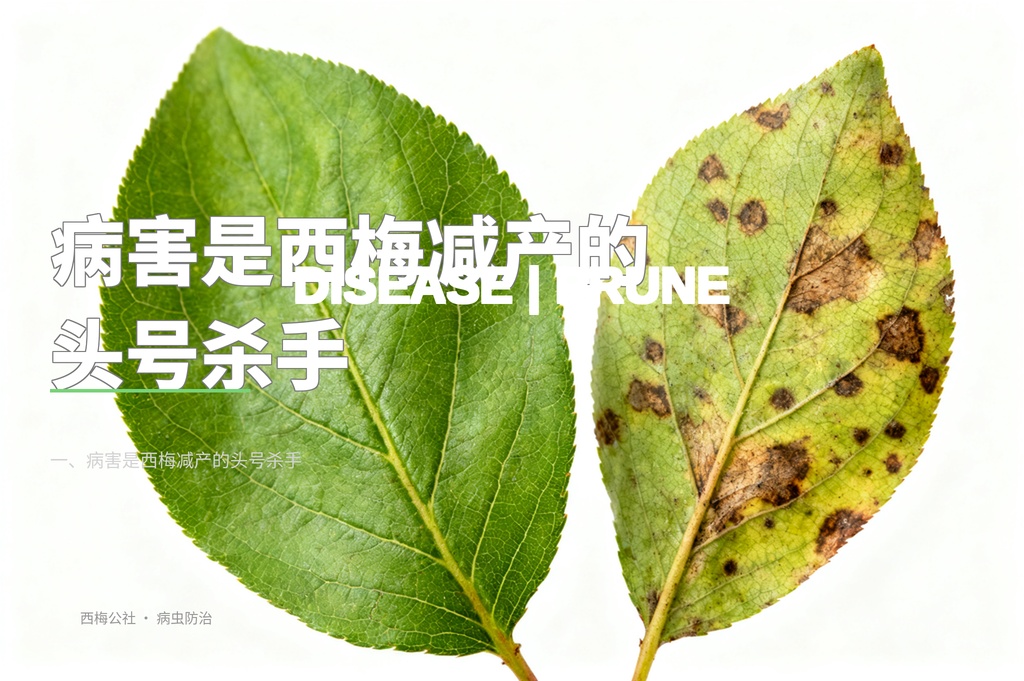 西梅流胶病防治全攻略：从病因到治疗一套搞定