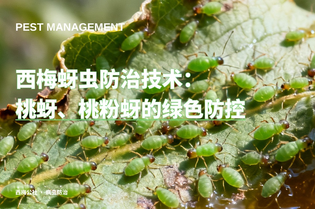 西梅蚜虫防治技术：桃蚜、桃粉蚜的绿色防控