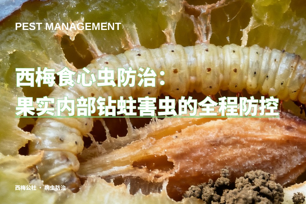 西梅食心虫防治：果实内部钻蛀害虫的全程防控