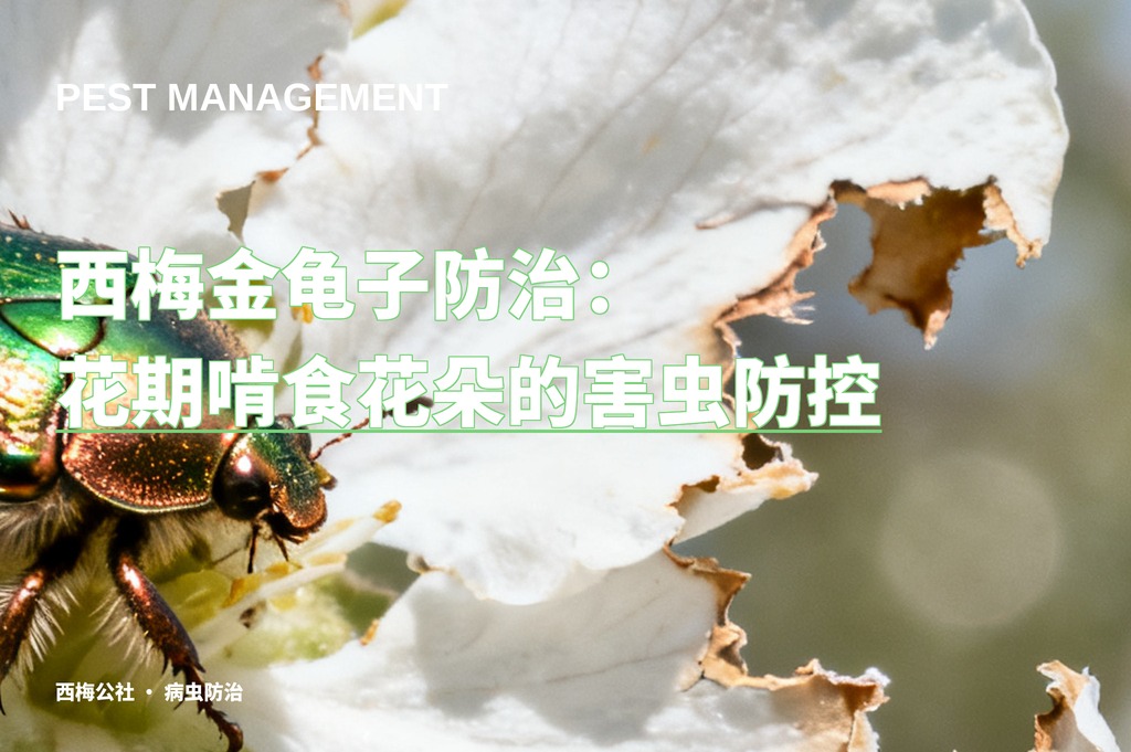 西梅金龟子防治：花期啃食花朵的害虫防控
