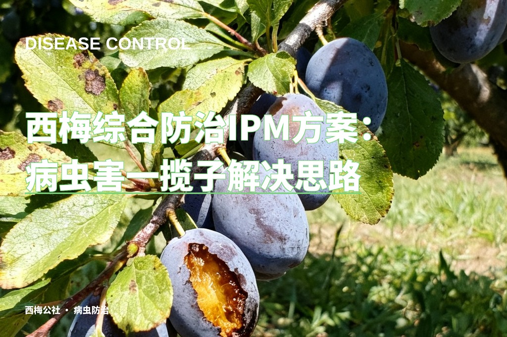西梅综合防治IPM方案：病虫害一揽子解决思路