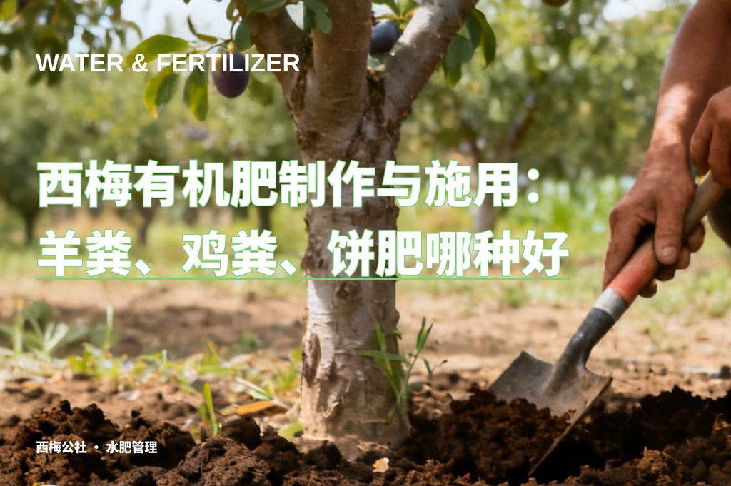 西梅有机肥制作与施用：羊粪、鸡粪、饼肥哪种好
