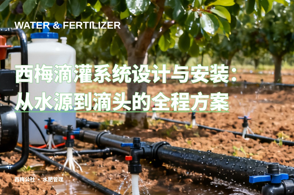 西梅滴灌系统设计与安装：从水源到滴头的全程方案