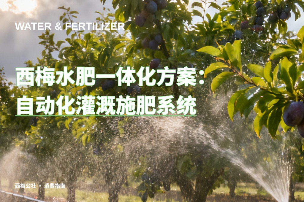 西梅水肥一体化方案：自动化灌溉施肥系统