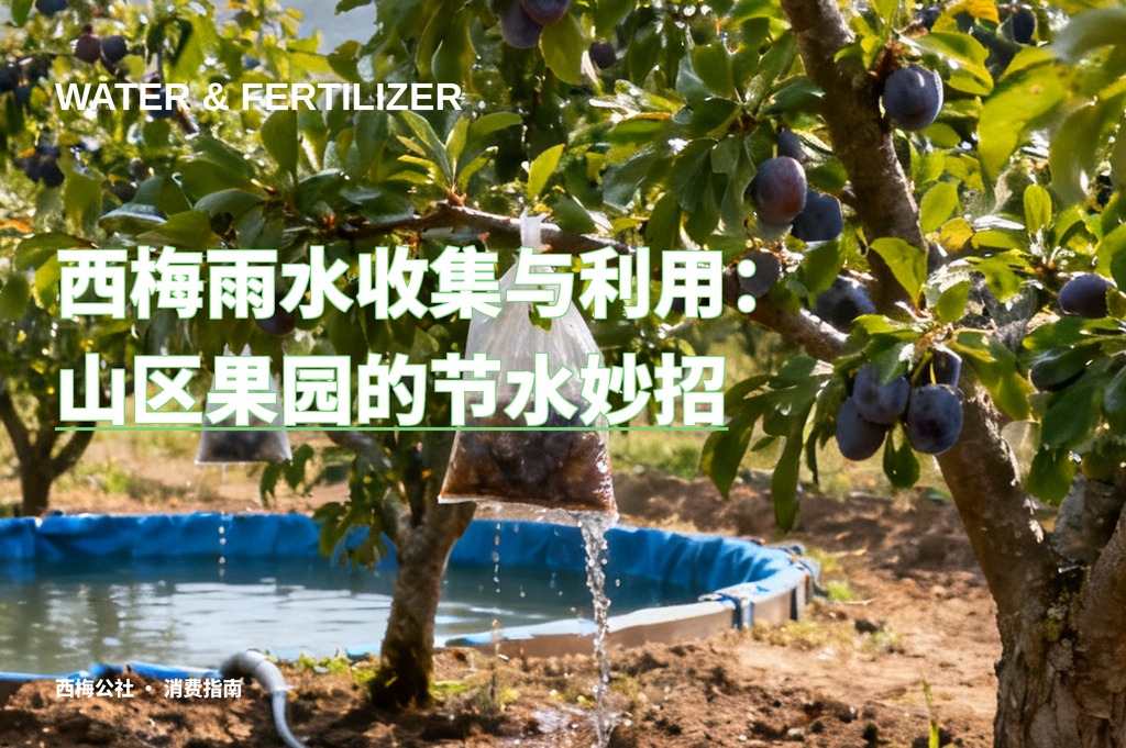 西梅雨水收集与利用：山区果园的节水妙招