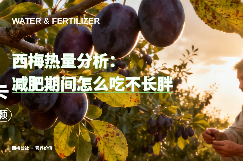 西梅热量分析：减肥期间怎么吃不长胖
