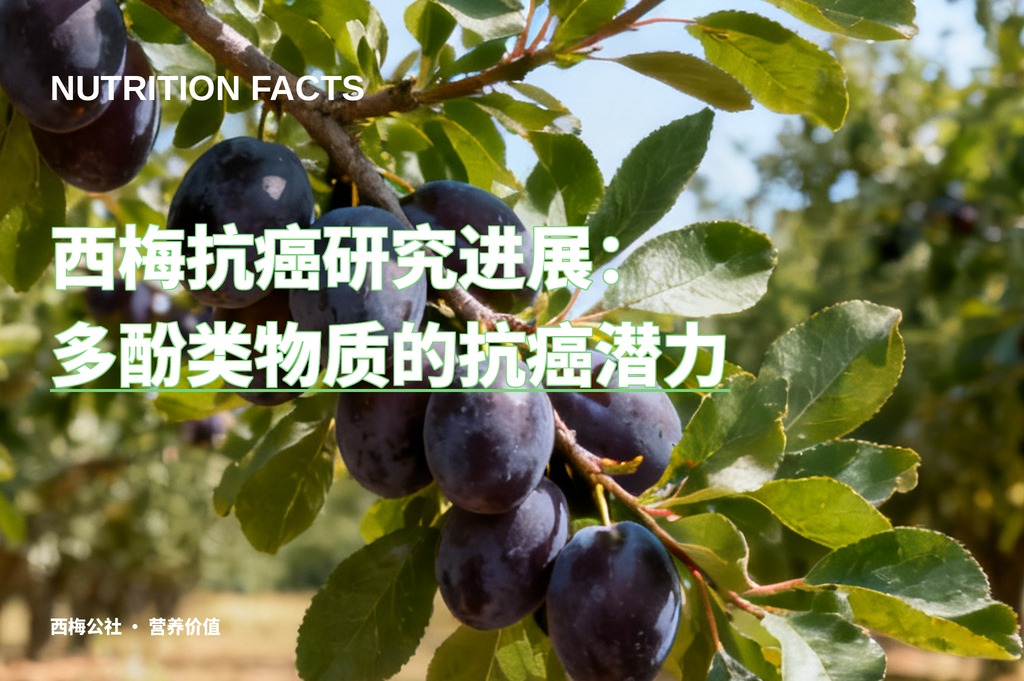 西梅抗癌研究进展：多酚类物质的抗癌潜力