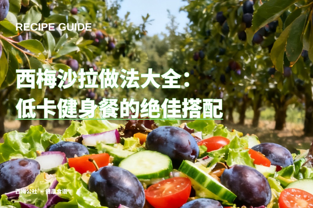 西梅沙拉做法大全：低卡健身餐的绝佳搭配