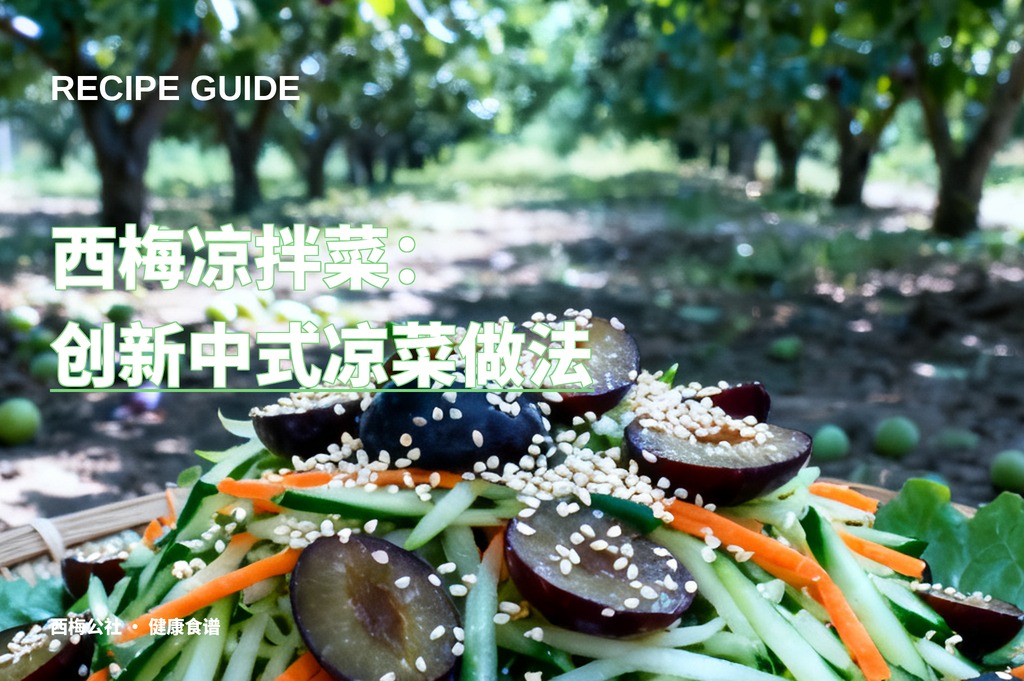 西梅凉拌菜：创新中式凉菜做法