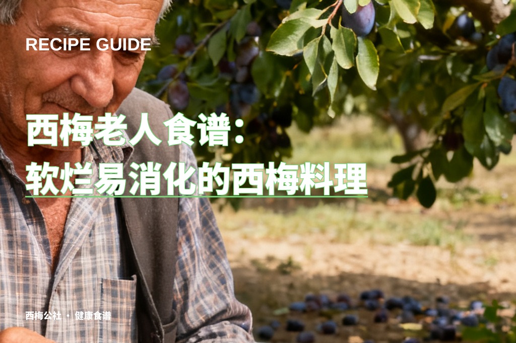 西梅老人食谱：软烂易消化的西梅料理