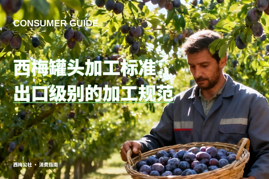 西梅罐头加工标准：出口级别的加工规范