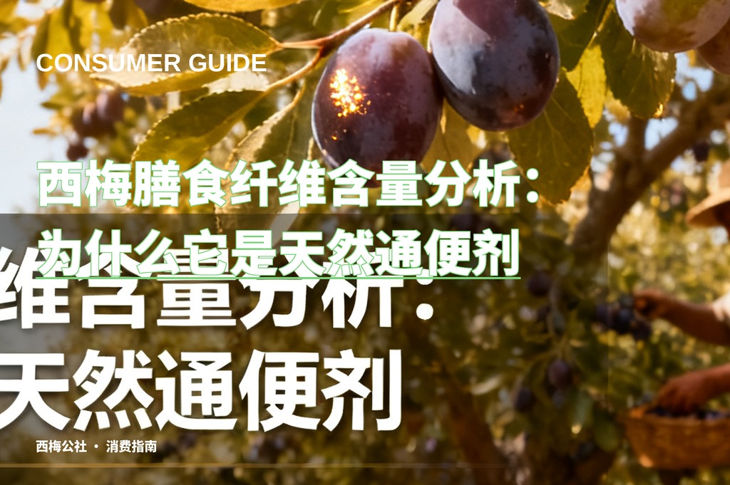 西梅膳食纤维含量分析：为什么它是天然通便剂