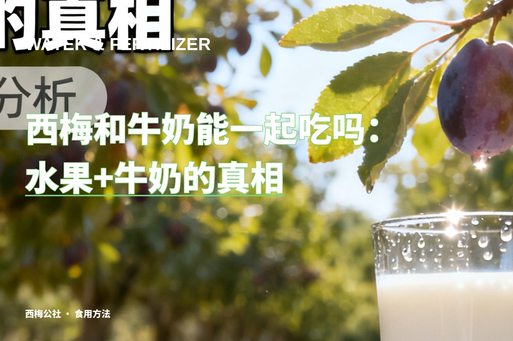 西梅和牛奶能一起吃吗：水果+牛奶的真相