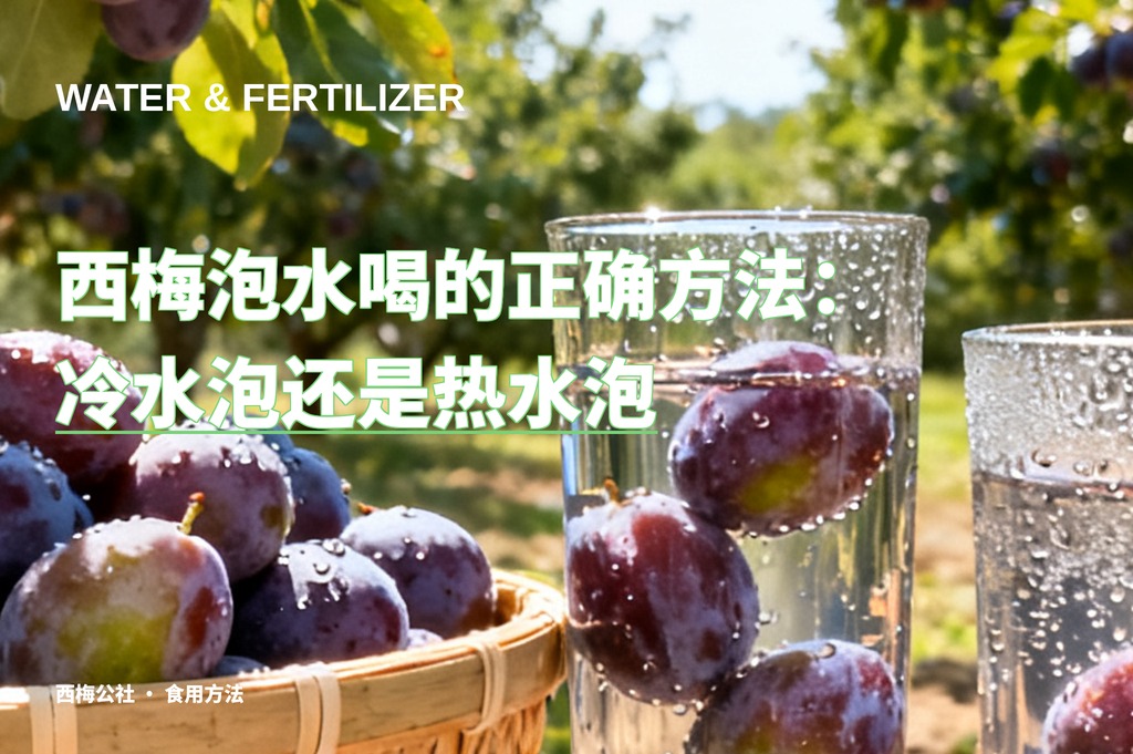 西梅泡水喝的正确方法：冷水泡还是热水泡