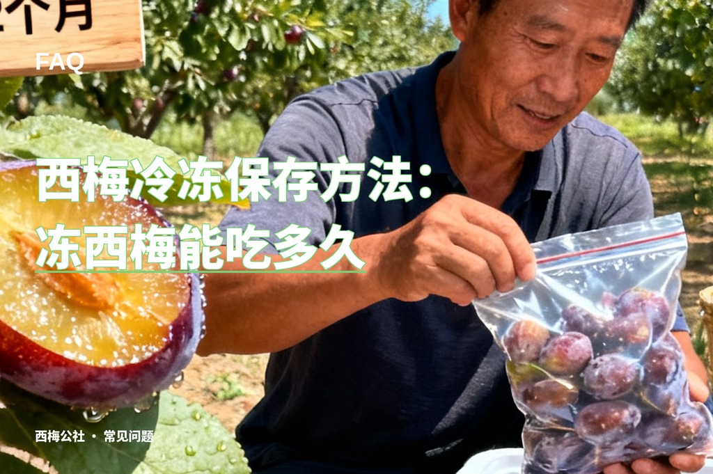 西梅冷冻保存方法：冻西梅能吃多久