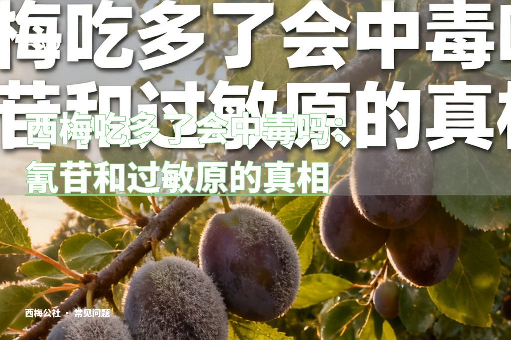 西梅吃多了会中毒吗：氰苷和过敏原的真相