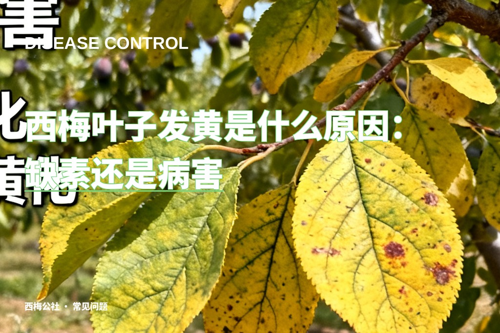 西梅叶子发黄是什么原因：缺素还是病害