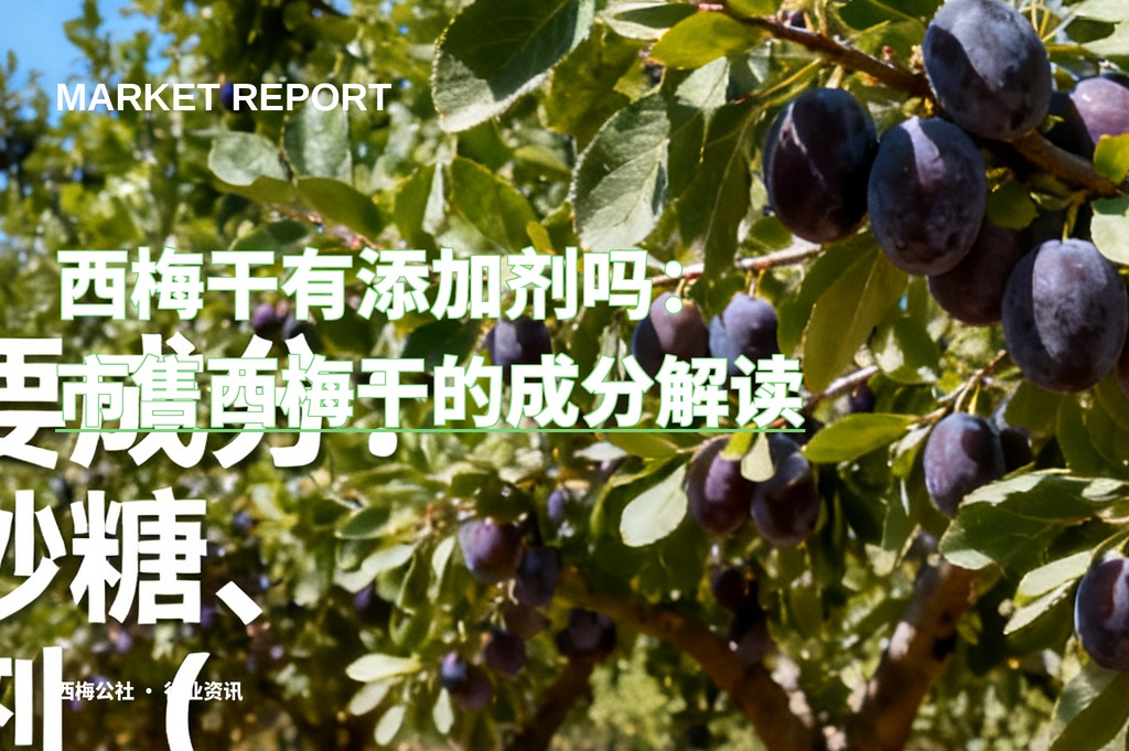 西梅干有添加剂吗：市售西梅干的成分解读