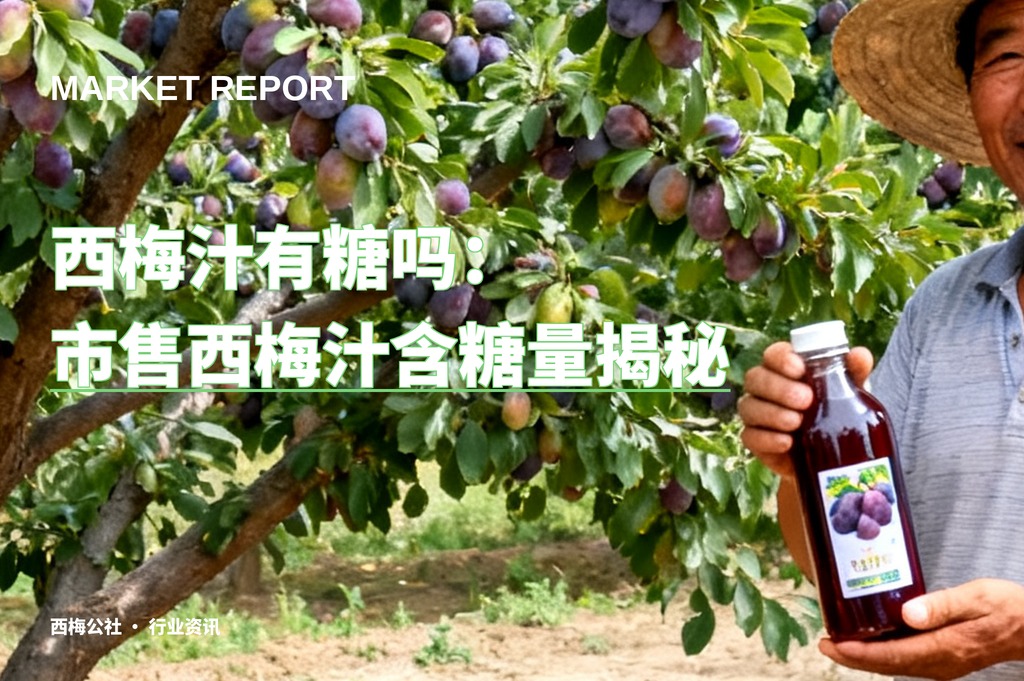 西梅汁有糖吗：市售西梅汁含糖量揭秘