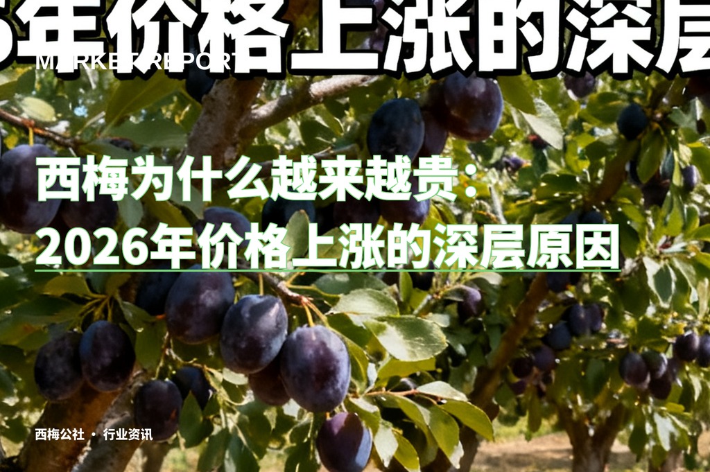 西梅为什么越来越贵：2026年价格上涨的深层原因