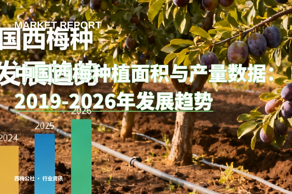 中国西梅种植面积与产量数据：2019-2026年发展趋势